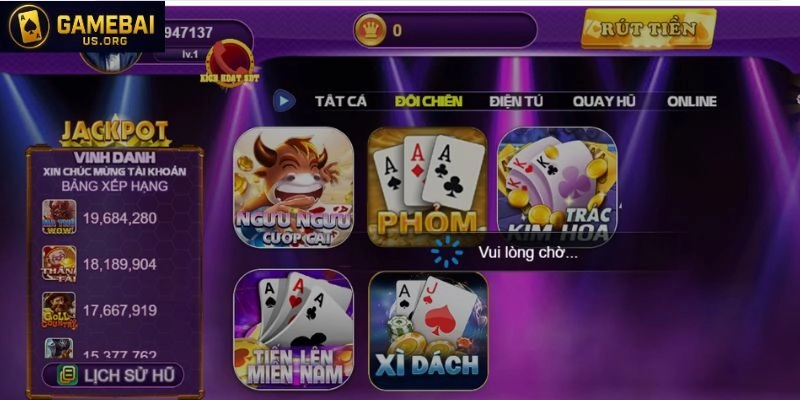 TÌM HIỂU THÔNG TIN VỀ GAME BÀI ĐỔI THƯỞNG RÚT TIỀN MẶT